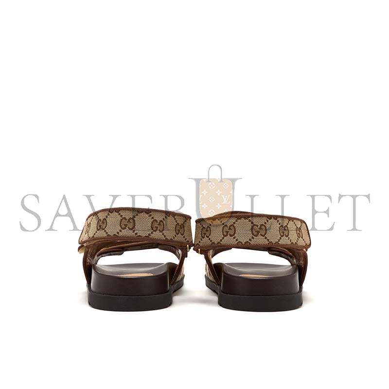 GUCCI MORITZ GG SUPREME SANDALS 